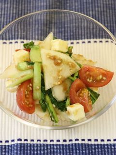 かぶのチーズおかかごま和え-レシピのメイン写真