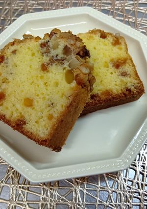 HMでメープルつぶジャムとくるみのケーキ-レシピのメイン写真