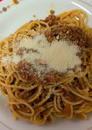 ♥ミートソーススパゲッティ♥-レシピのメイン写真