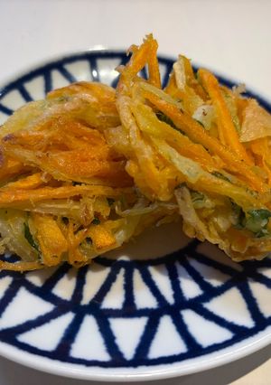 【セルクル使用失敗なし!】かき揚げ天ぷら-レシピのメイン写真