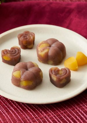 米粉入り栗蒸しようかん-レシピのメイン写真