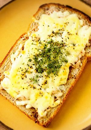 朝食ランチ♡ツナマヨチーズトースト-レシピのメイン写真