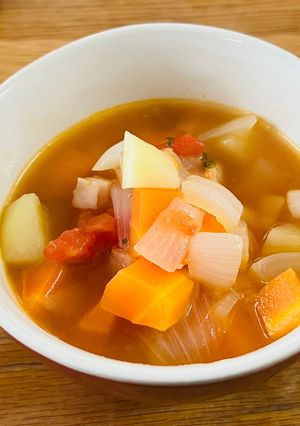 煮るだけミネストローネ-レシピのメイン写真