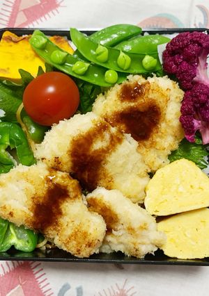 5/22ﾖｯﾁｬﾝ☆チキンカツ弁当-レシピのメイン写真