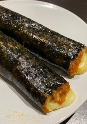 スパイシーチーズチーズキンパ-レシピのメイン写真
