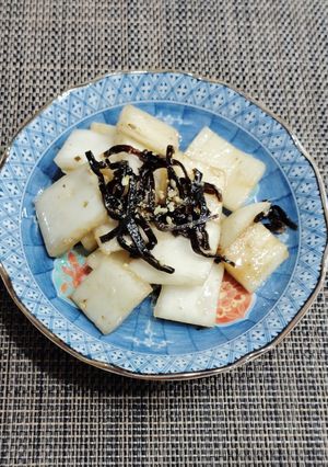 大根の皮と塩昆布のナムル-レシピのメイン写真