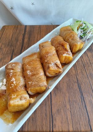 我が家の定番レシピ☆厚揚げの肉巻き♪-レシピのメイン写真
