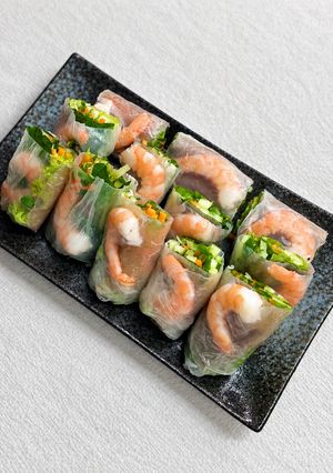 特別でない❣️雑だけどそこそこ綺麗な🤭生春巻き-レシピのメイン写真