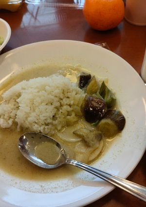 254　作ってみた!!グリーンカレー-レシピのメイン写真