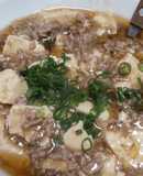 崩し豆腐のあんかけ♪中華味で簡単！