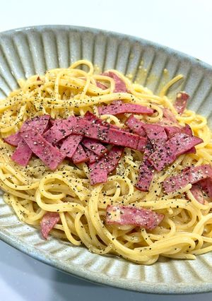 マヨネーズでカルボナーラ-レシピのメイン写真