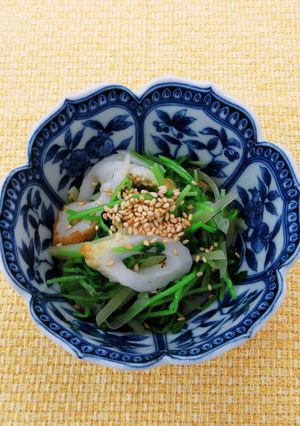 栄養士の卵考案☆簡単!豆苗ナムル-レシピのメイン写真