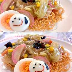 รูปของ 手作り皿うどんのあん〜♡！