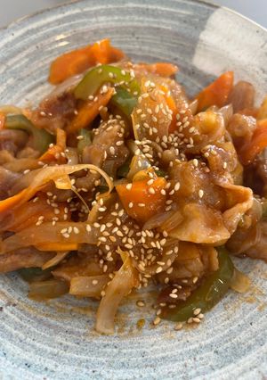 豚肉ケチャップ炒め-レシピのメイン写真