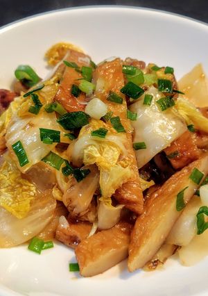 肉なし★白菜とさつま揚げのうまうま煮-レシピのメイン写真
