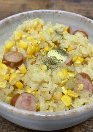 炊飯器で♪とうもろこしのカレーピラフ-レシピのメイン写真