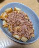 厚揚げで！？簡単なたこ焼き風厚揚げ