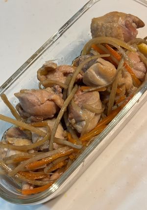 めんつゆで！鶏肉の煮物-レシピのメイン写真