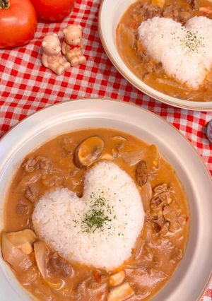 ルー不使用！生トマトのハヤシライス-レシピのメイン写真