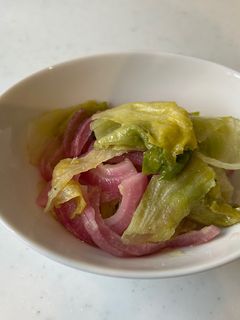 レタスと玉ねぎのマリネ-レシピのメイン写真