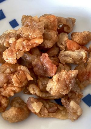 パリパリ！！鶏皮せんべい-レシピのメイン写真