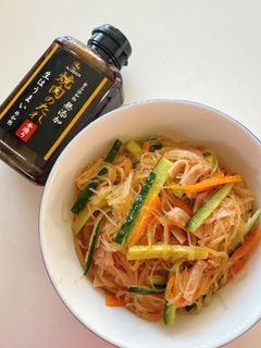 焼肉生だれで惣菜みたいな簡単春雨サラダ-レシピのメイン写真
