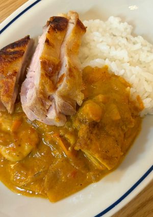 本格辛くないバターチキンスパイスカレー　-レシピのメイン写真