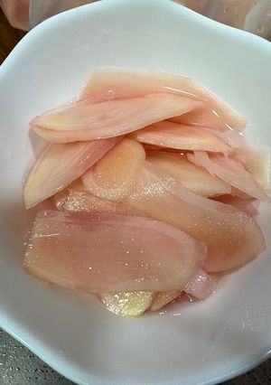 らっきょう酢で新生姜の甘酢漬け-レシピのメイン写真