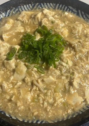 そば湯肉そぼろ餡豆腐-レシピのメイン写真