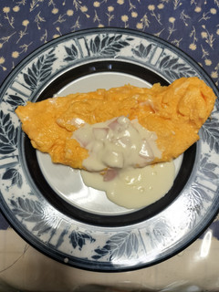 サワークリームのオムレツ-レシピのメイン写真
