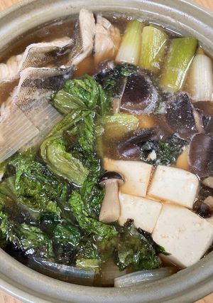 たらとレタスの寄せ鍋🥬-レシピのメイン写真