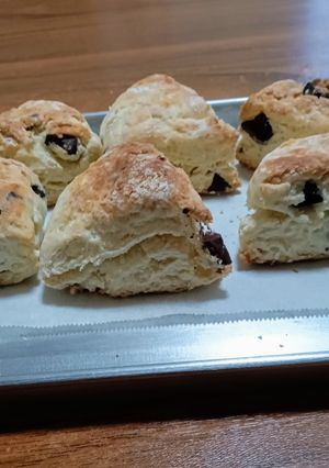 チョコチップスコーン-レシピのメイン写真