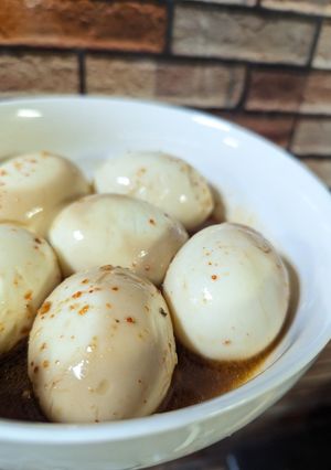 ピリ辛☆味付けたまご-レシピのメイン写真