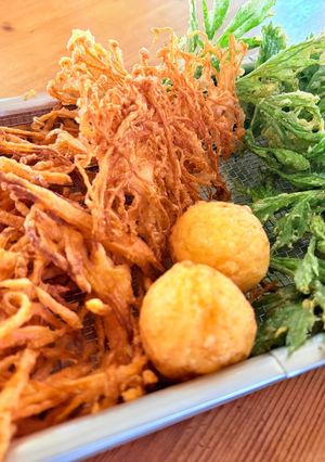 お好み焼き粉➕片栗粉deカリサク天ぷら♫-レシピのメイン写真