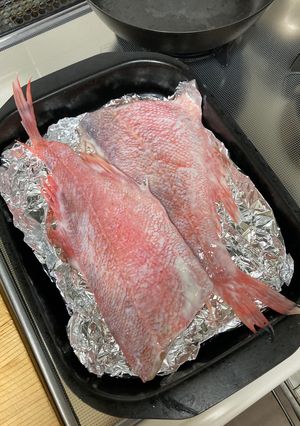 コツ：魚をグリルパンで焼く-レシピのメイン写真
