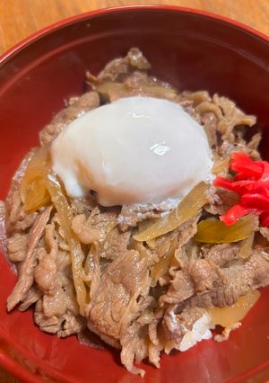 牛丼。うちのいつもの味。-レシピのメイン写真