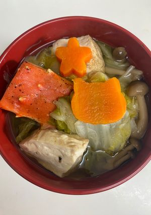 炊飯器で簡単！美味しいカニ鍋！-レシピのメイン写真