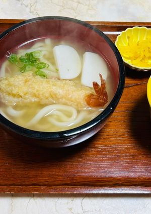 【健康介護】即席麺出汁利用うどん-レシピのメイン写真
