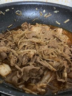 牛プルコギ風炒め-レシピのメイン写真