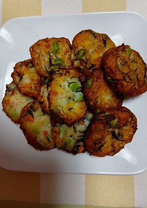 手作りさつま揚げ(すりみパウダー使用)-レシピのメイン写真