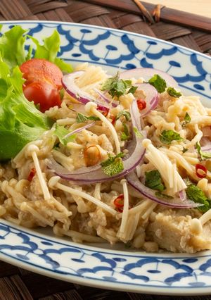 えのきのラープ風(タイ風ミントサラダ)-レシピのメイン写真