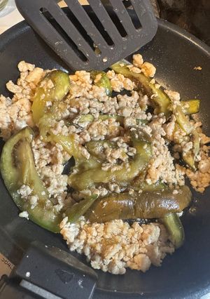 水茄子と鶏ひき肉のとろとろ煮-レシピのメイン写真