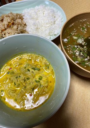簡単フィッシュカレー　釜揚げシラスカレー-レシピのメイン写真