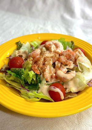 サイゼ風🦐ズボラに作る私の🤭小エビのサラダ-レシピのメイン写真