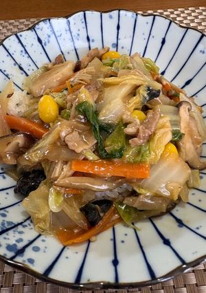 お腹スッキリ五目あんかけご飯-レシピのメイン写真