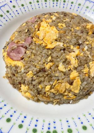 簡単　玄米たまご炒飯-レシピのメイン写真
