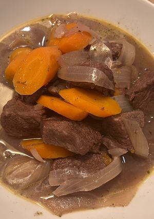 牛肉の赤ワインシチュー-レシピのメイン写真