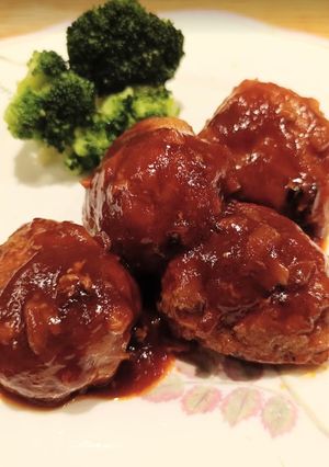 揚げない！豚ひき肉のしめじ入りミートボール-レシピのメイン写真