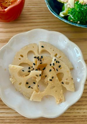 レンチン2分◎れんこんの酢みそ和え-レシピのメイン写真