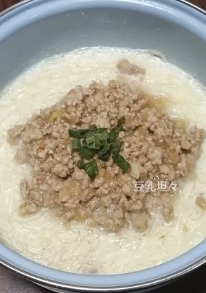 豆乳の担々春雨、麺でも可-レシピのメイン写真